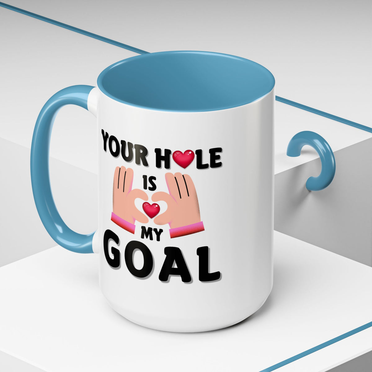 Adult Mug - Your Hole Is My Goal