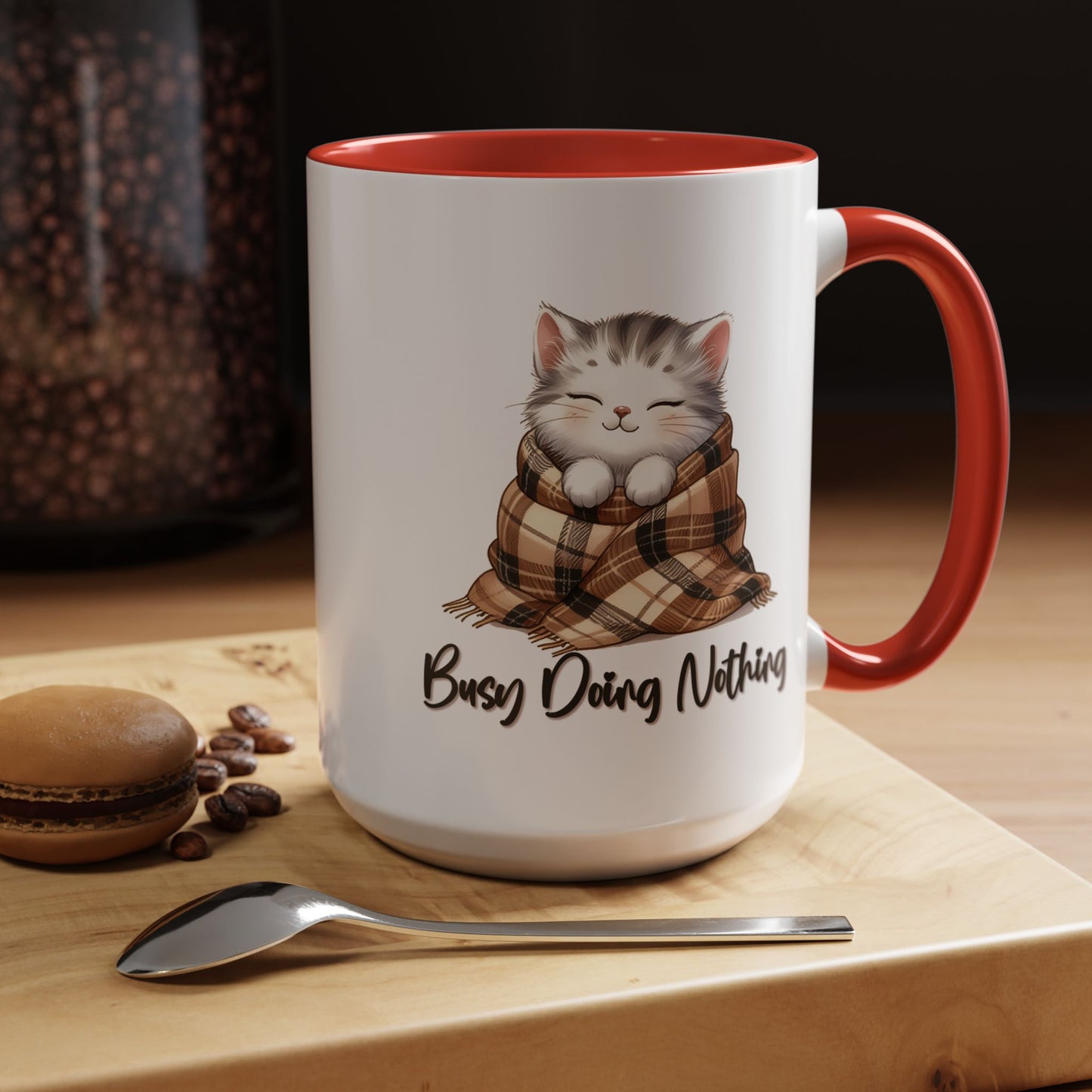 Humor Mug - Busy Doing Nothing
