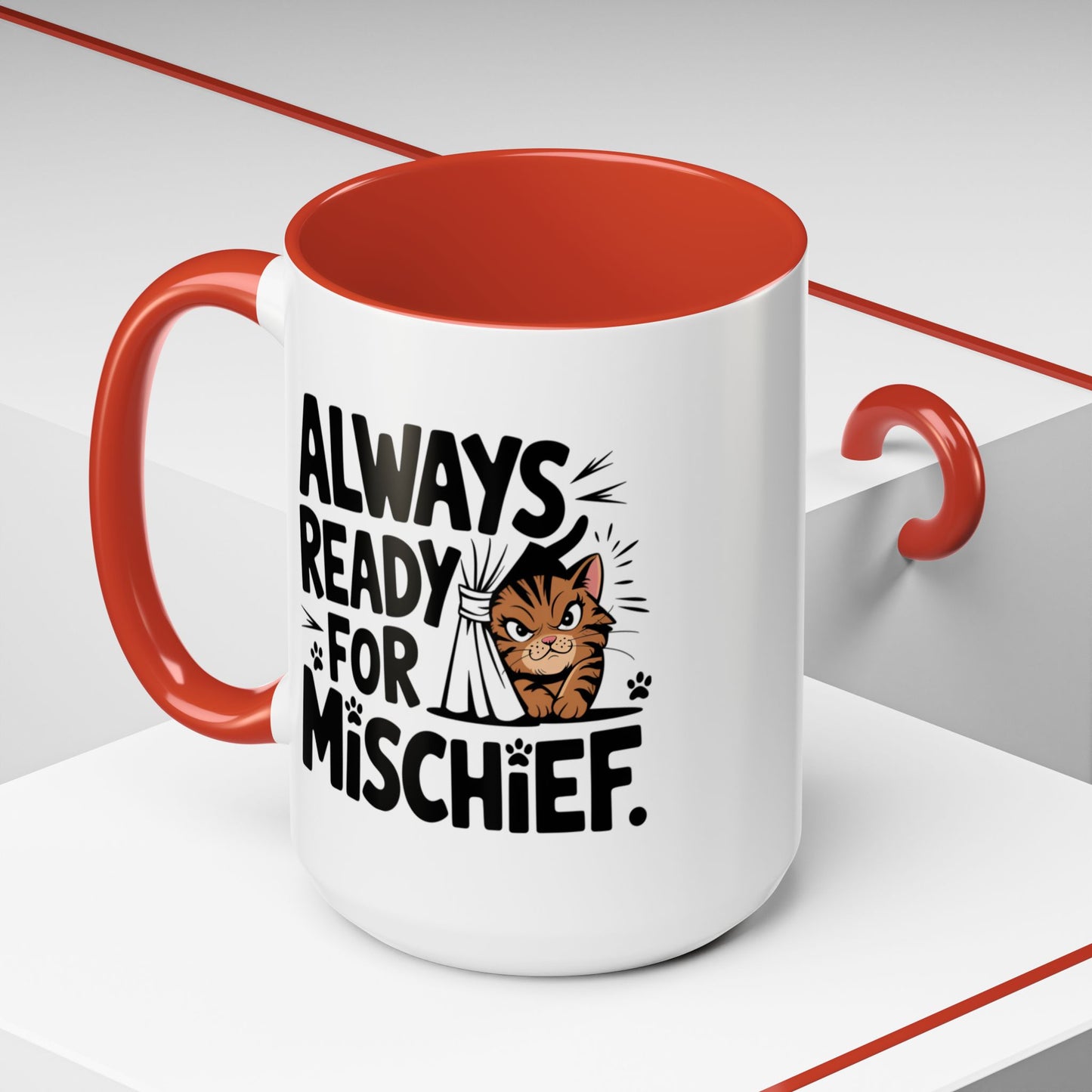 Animal Mug - Always Ready For Mischief