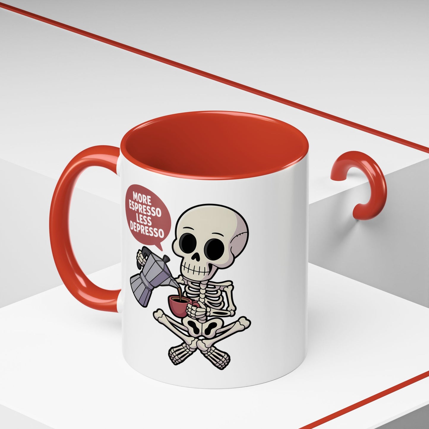 Halloween Mug - More Espresso Less Depresso