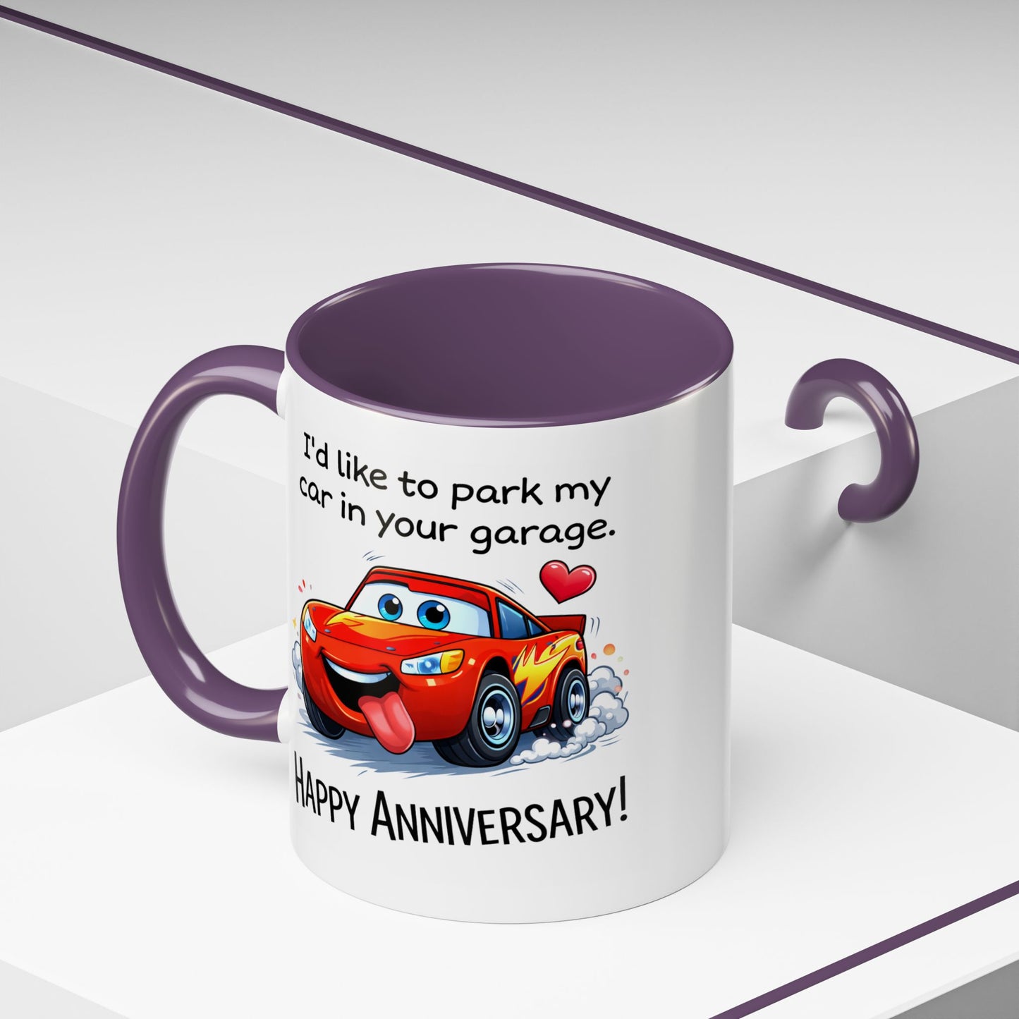 Anniversary Mug - I'd Like To Park