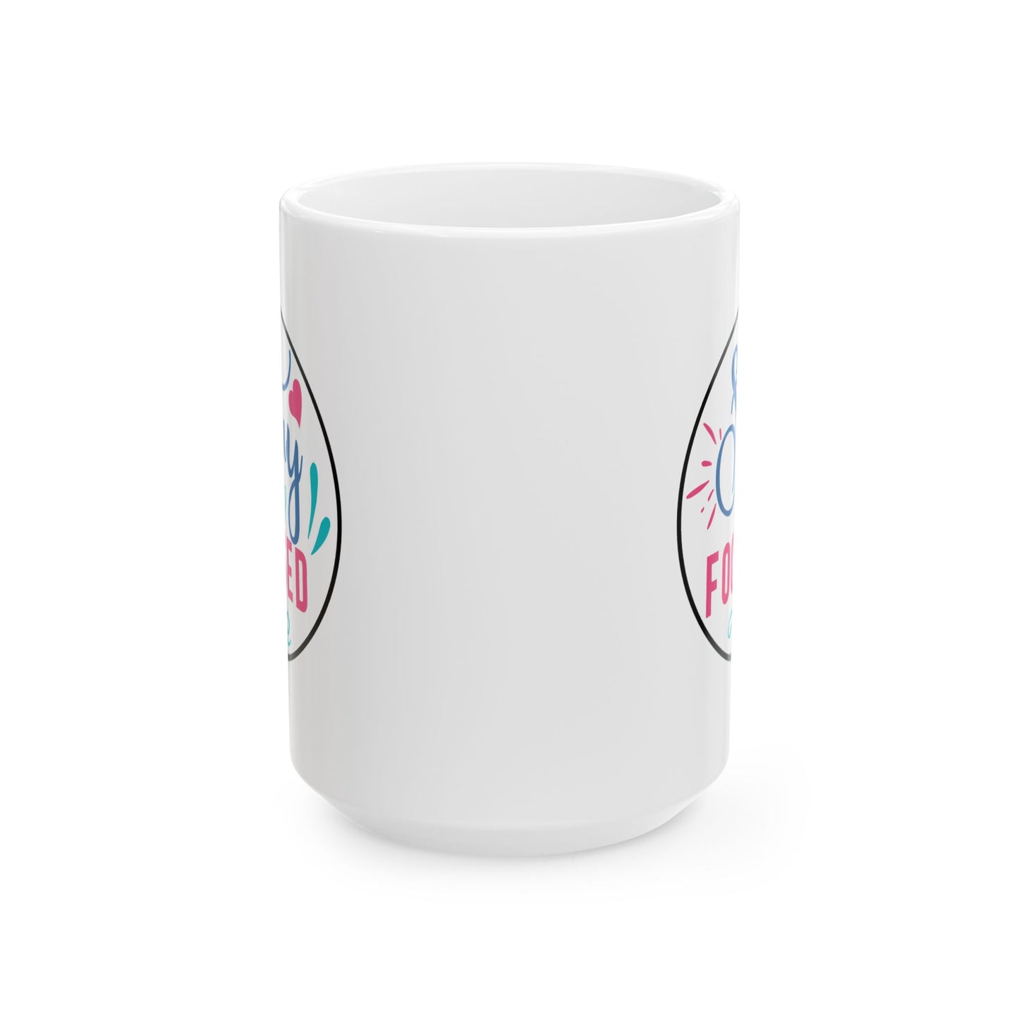 Motivation Mug - Stay Focused Circle