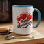 Anniversary Mug - Happy Anniversary Hearts
