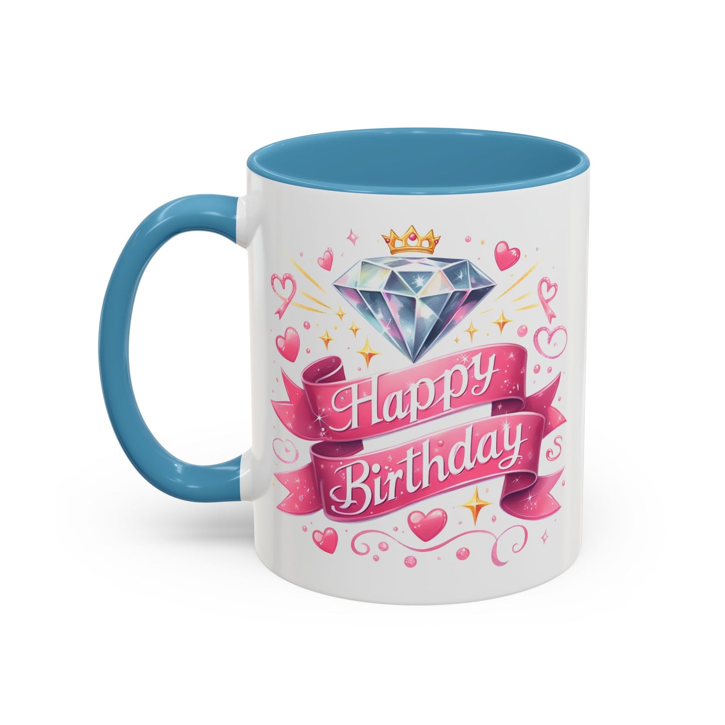 Birthday Mug - Diamond Crown
