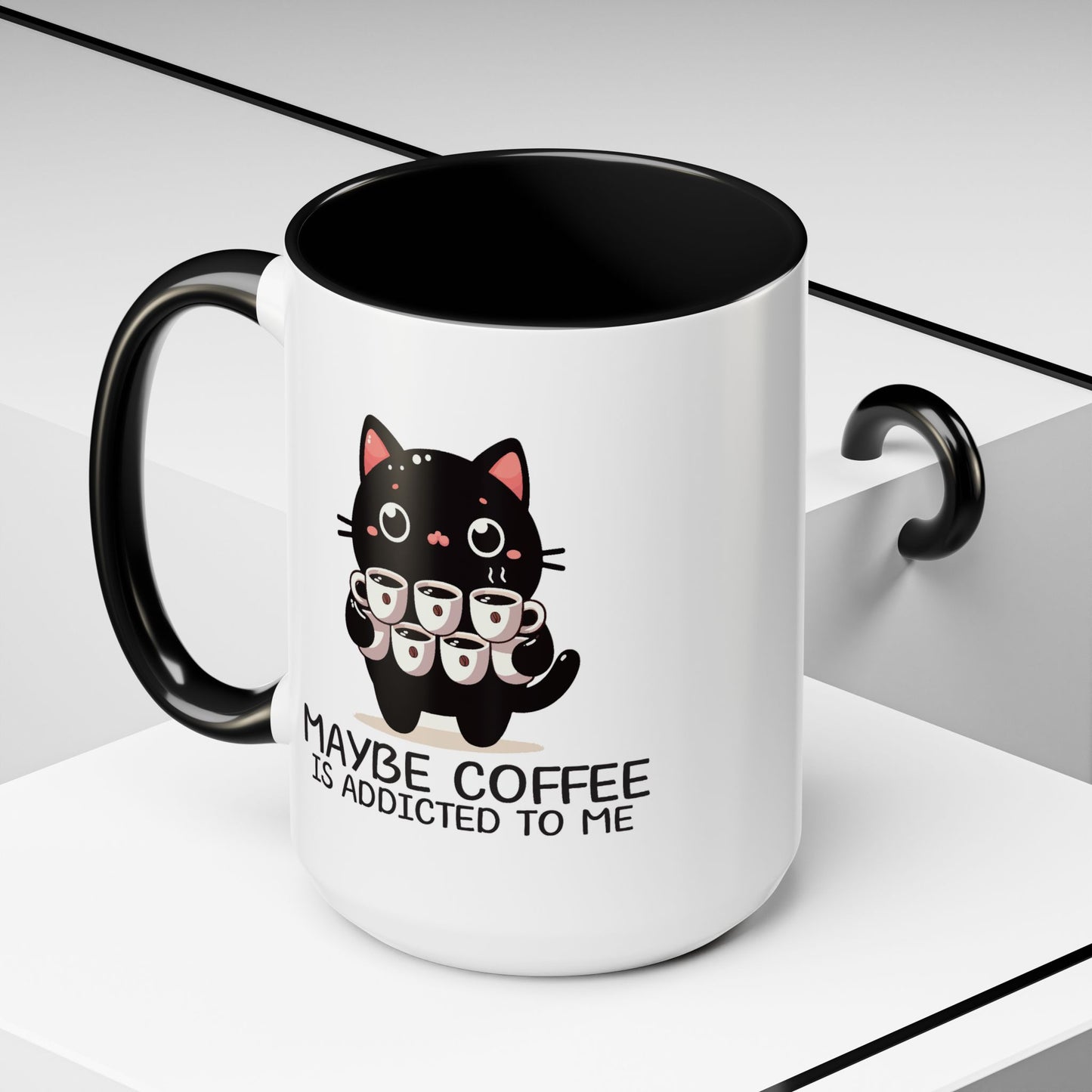 Animal Mug - Maybe Coffee is Addicted To Me
