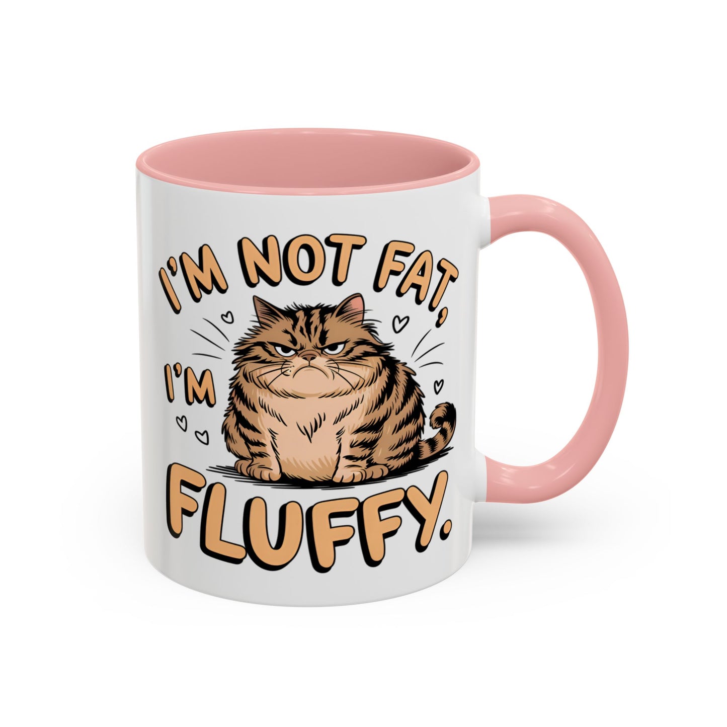 Animal Mug - I'm Not Fat I'm Fluffy