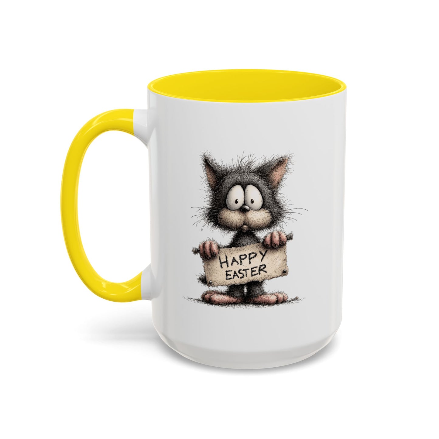 Easter Mug - Happy Easter Cat