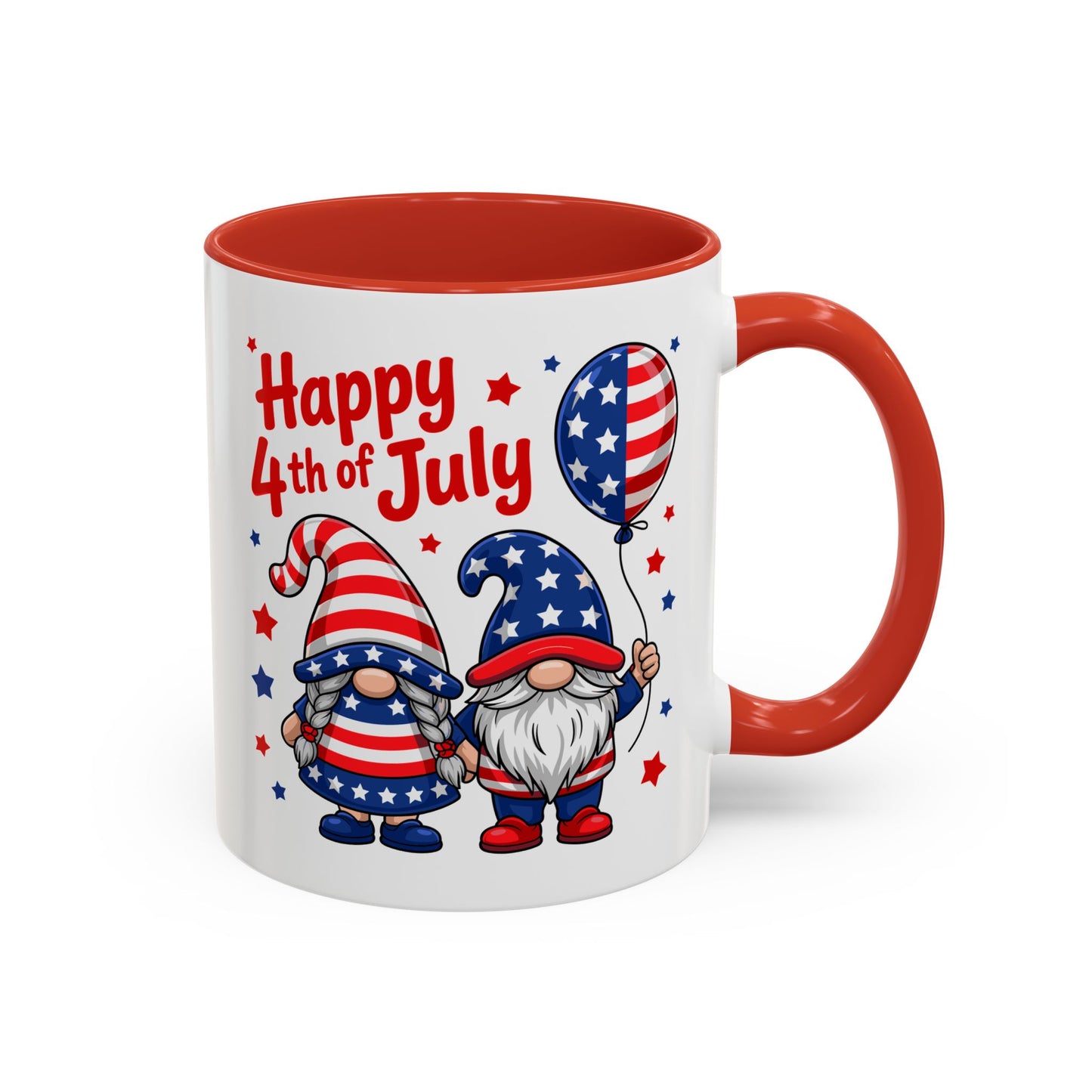 4th of July Mug - Happy 4th of July Gnomes