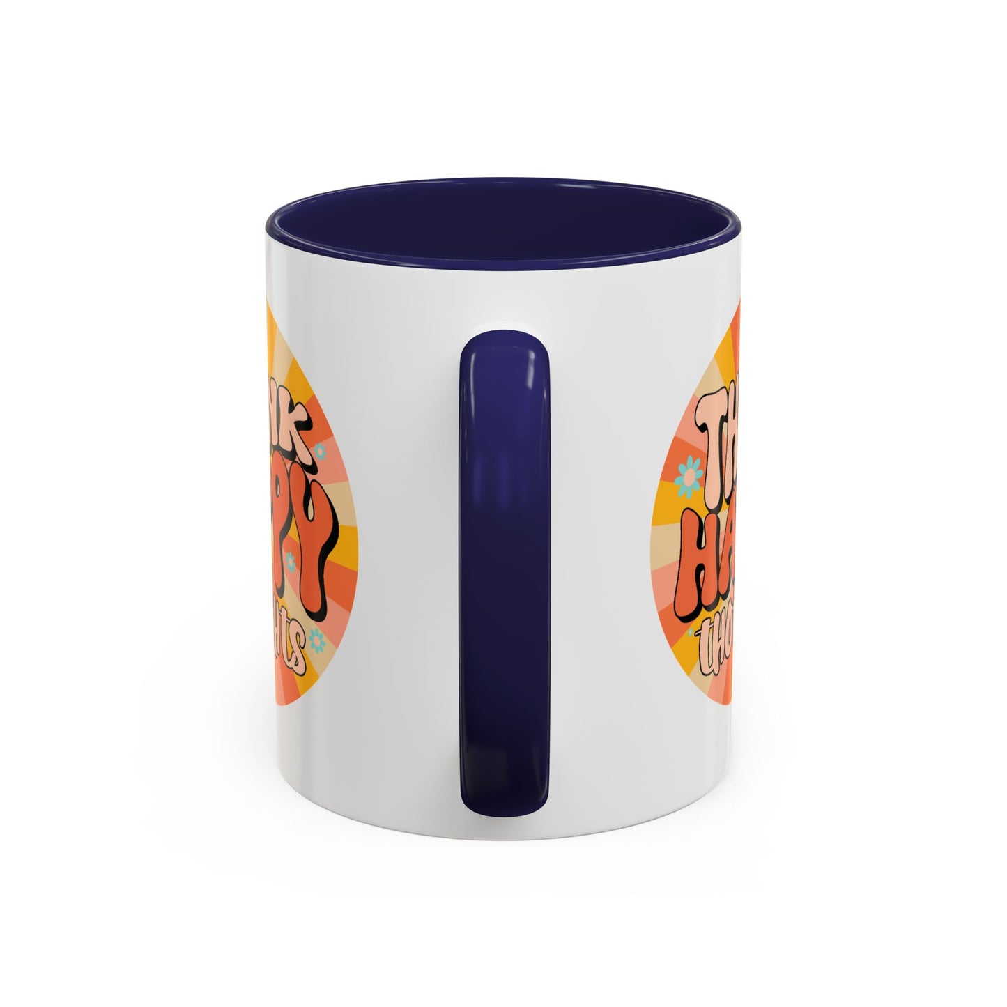 Wellness Mug - Think Happy Thoughts Hippie