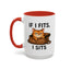 Animal Mug - If I Fits I Sits