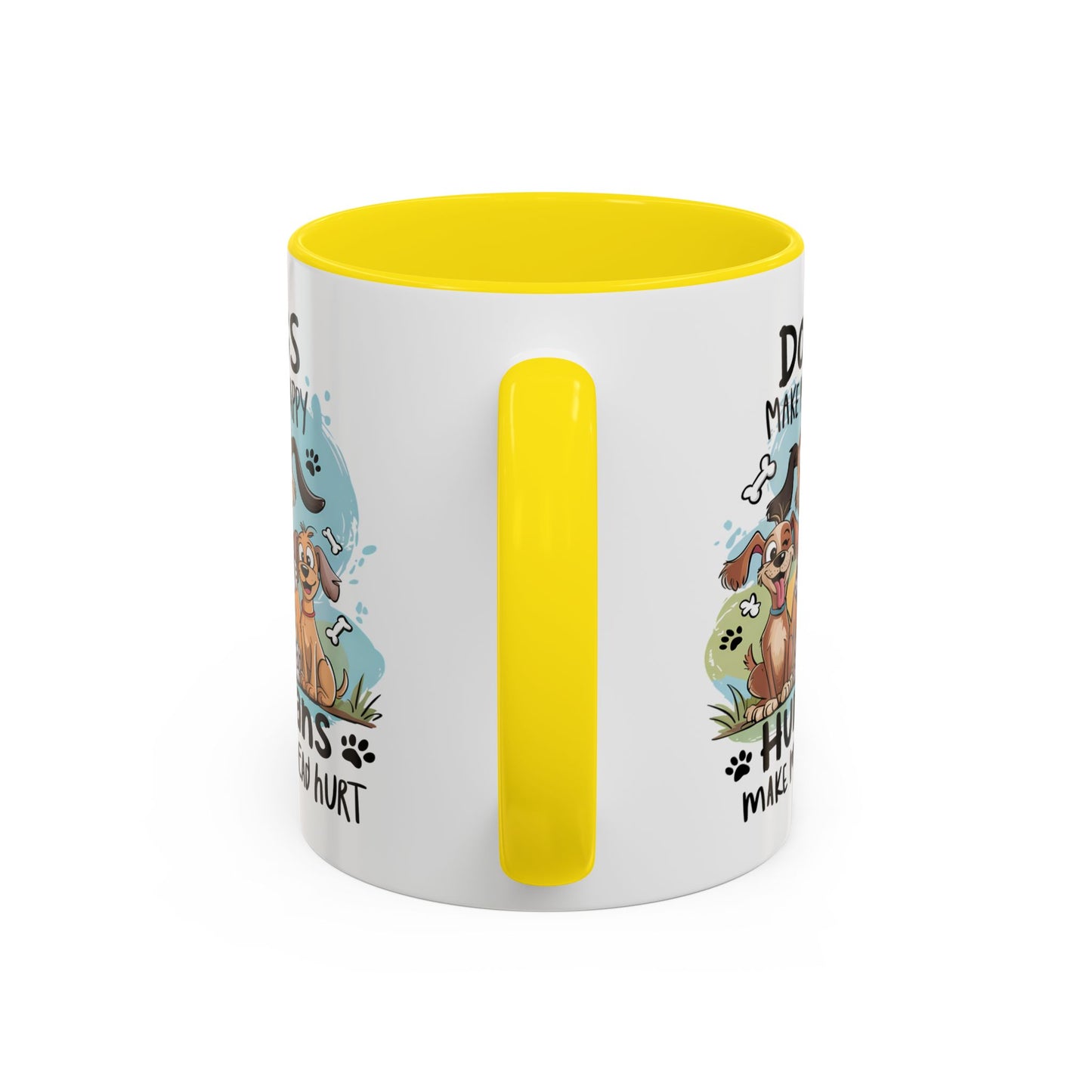 Animal Mug - Dogs Make Me Happy