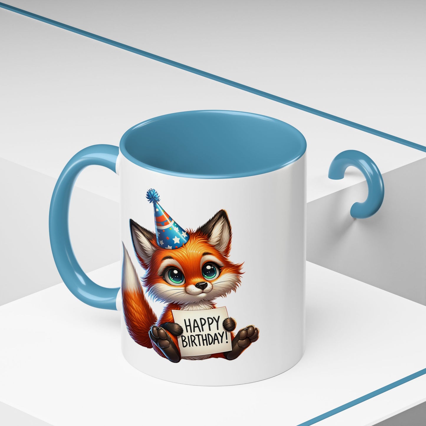 Birthday Mug - Fox Clipart