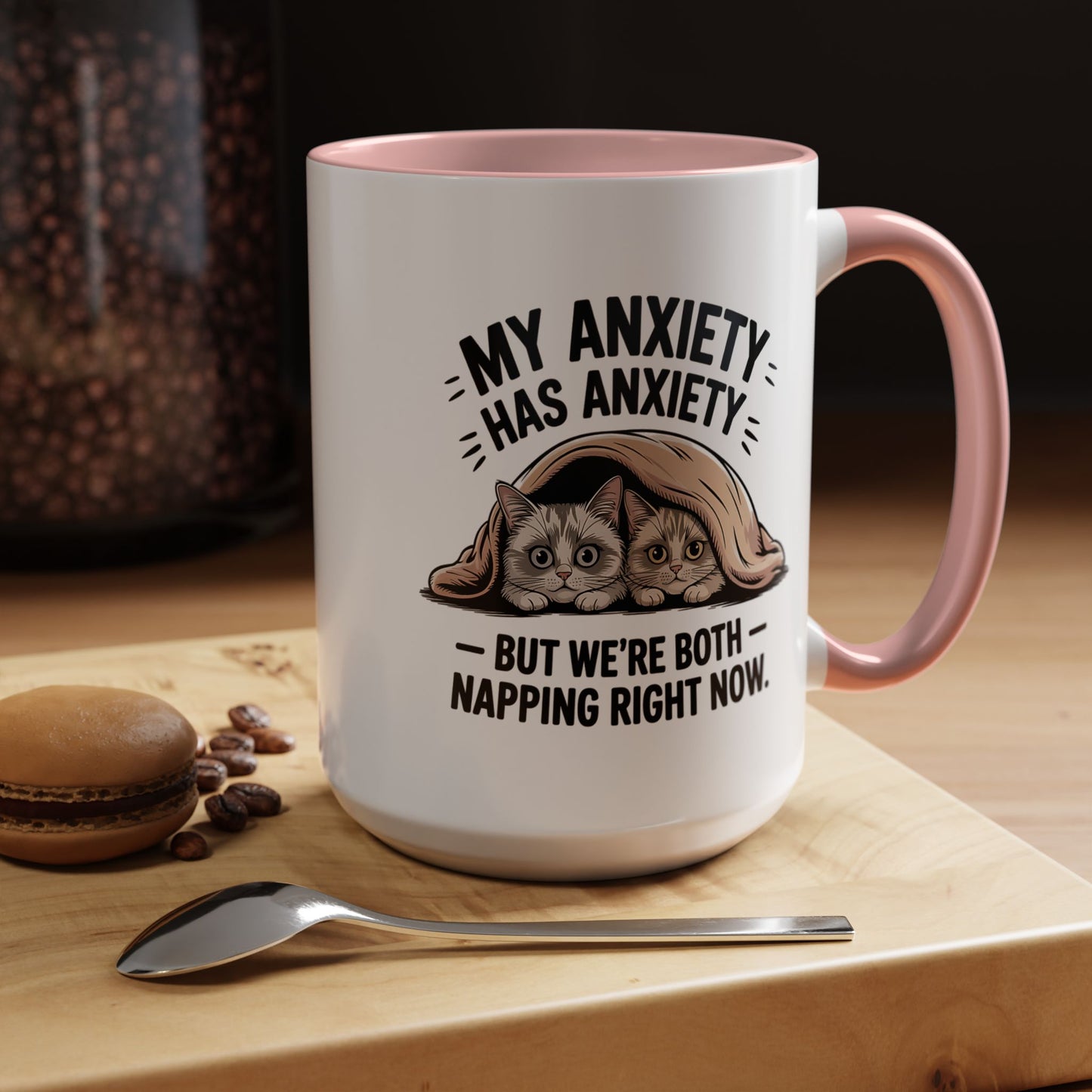 Animal Mug - My Anxiety Has Anxiety