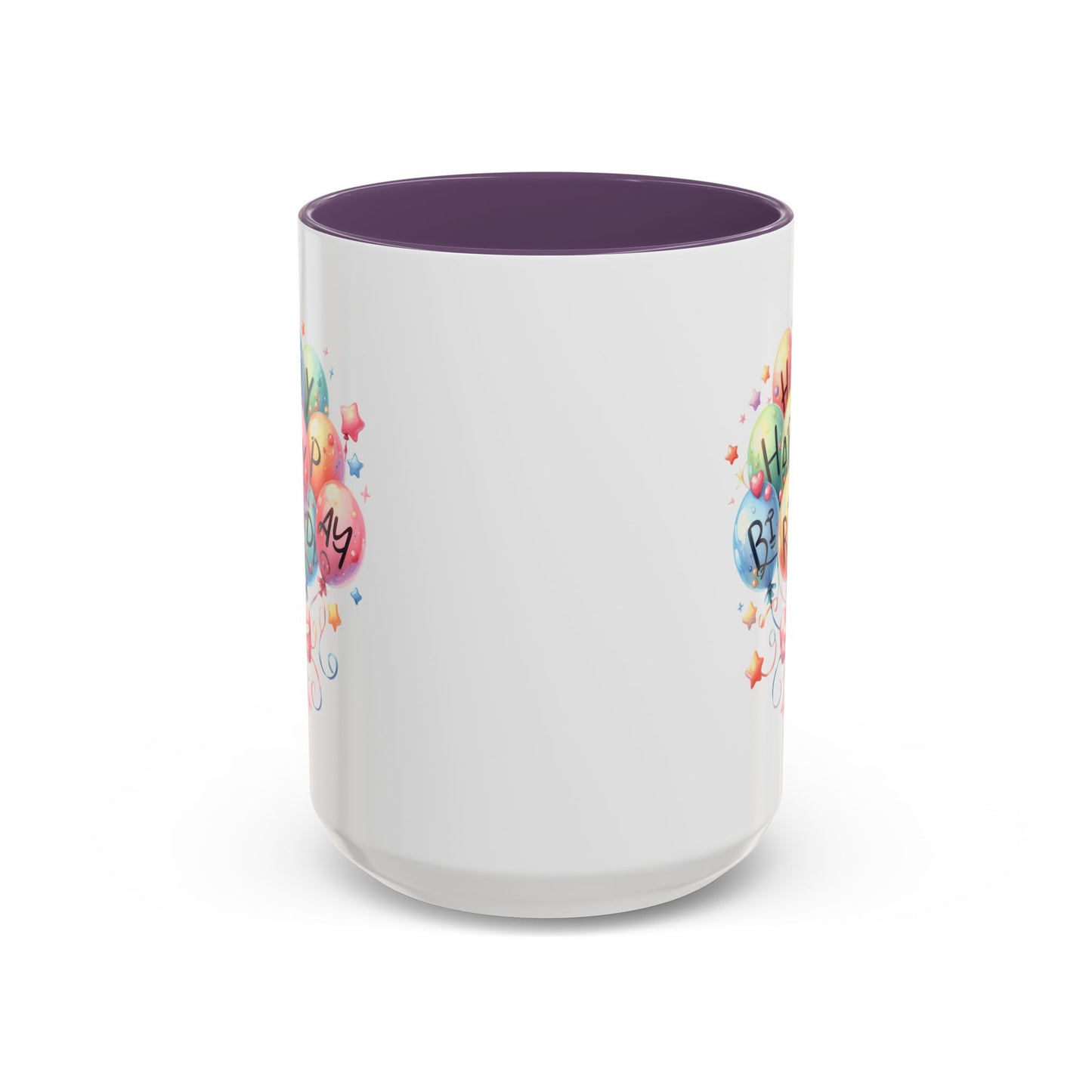 Birthday Mug - Happy Birthday Balloons