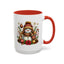 Christmas Mug - Gold Snowman