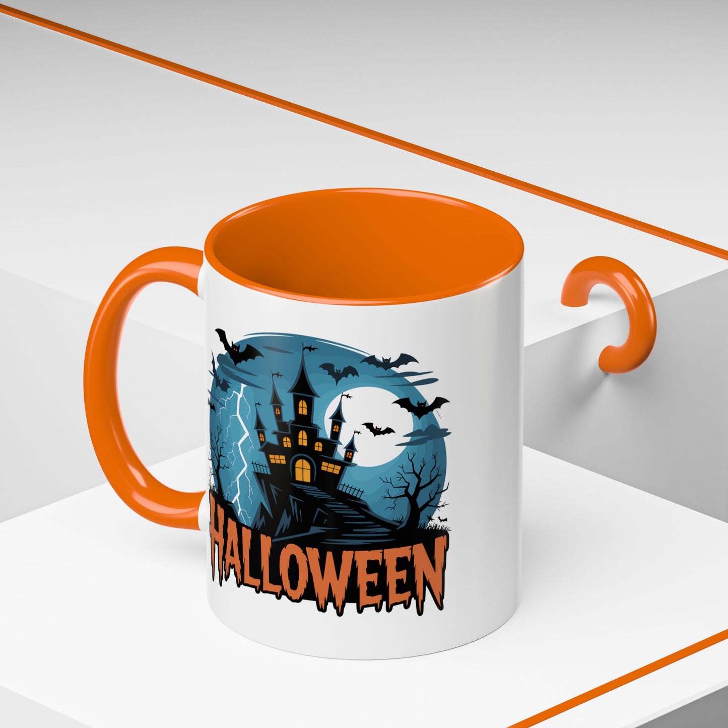 Halloween Mug - Halloween Haunted House