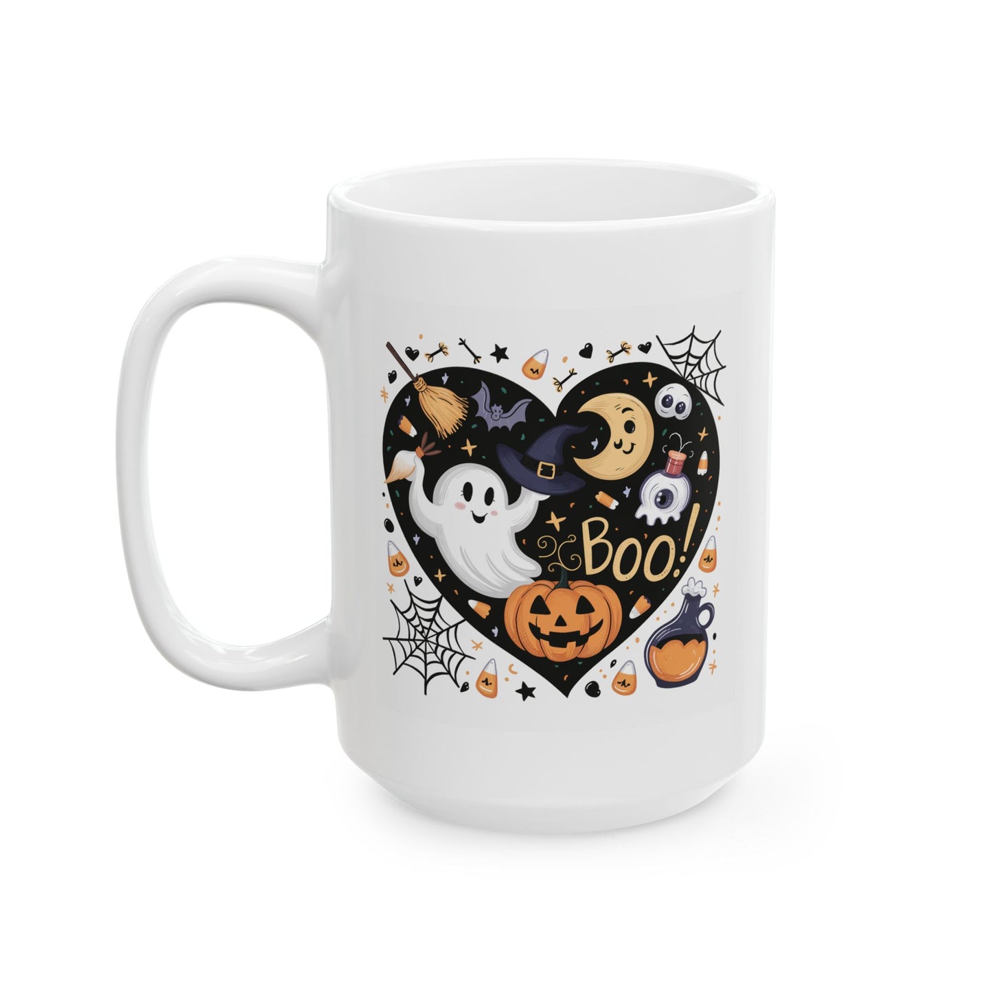 Halloween Mug - Boo Heart