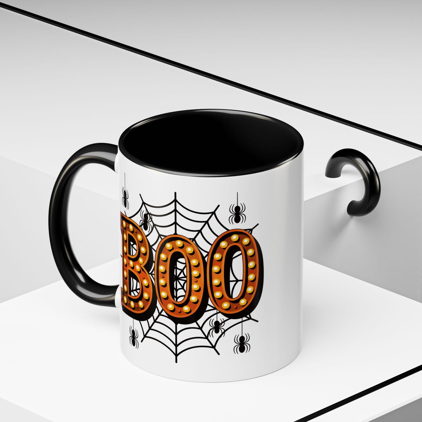 Halloween Mug - Boo Spider Web