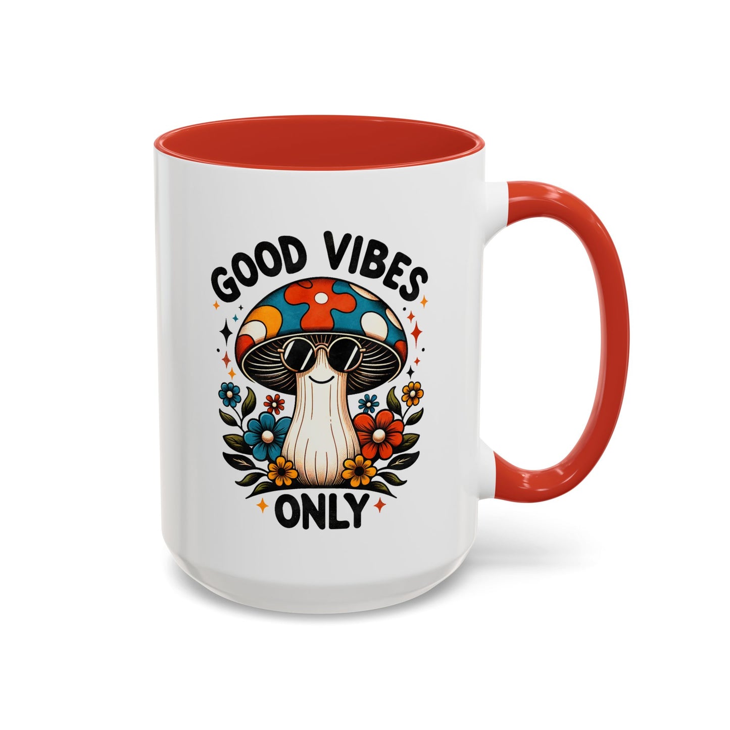 Wellness Mug - Good Vibes Only Mushroom