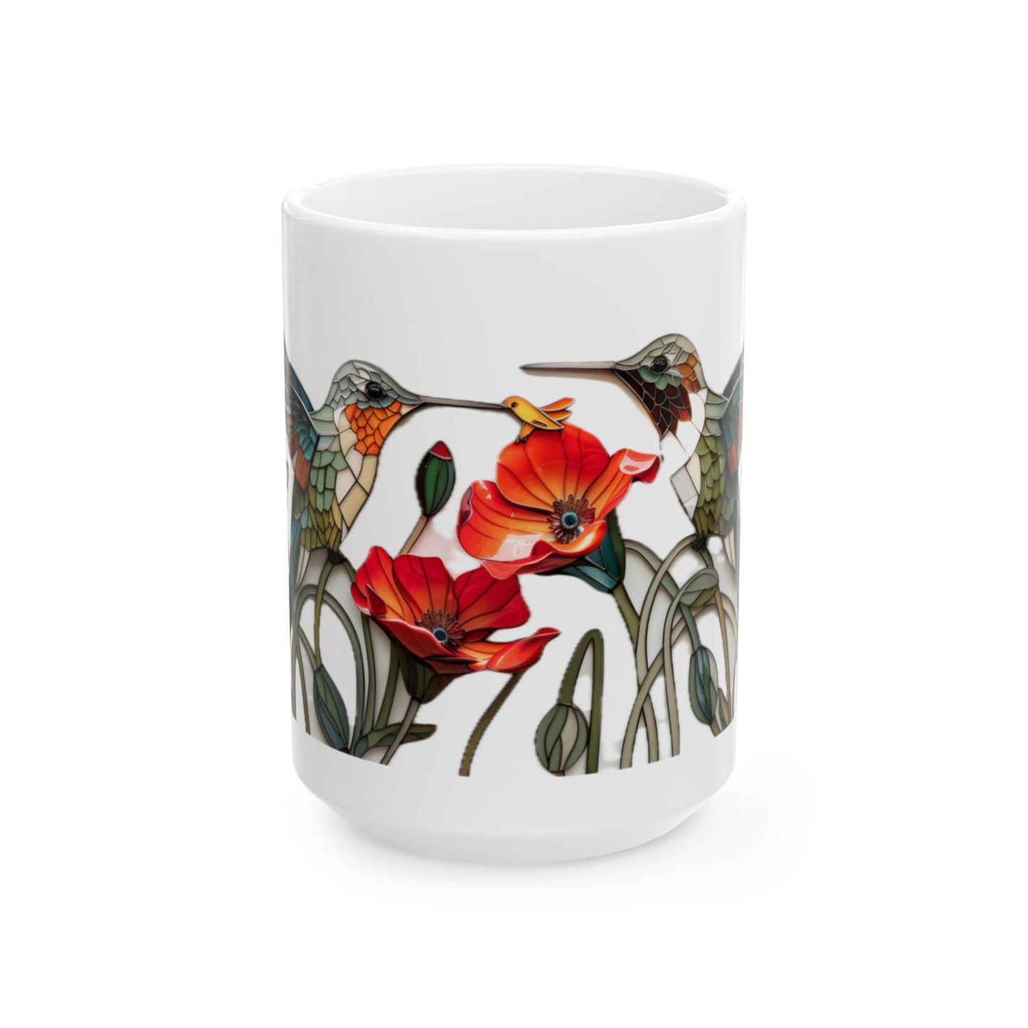 Artistic Mug - Hummingbirds