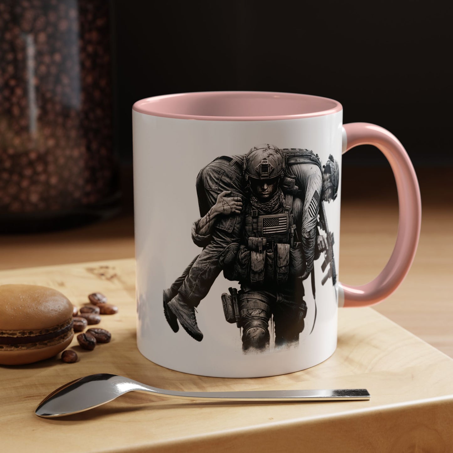 4th of July Mug - American Combat Soldiers