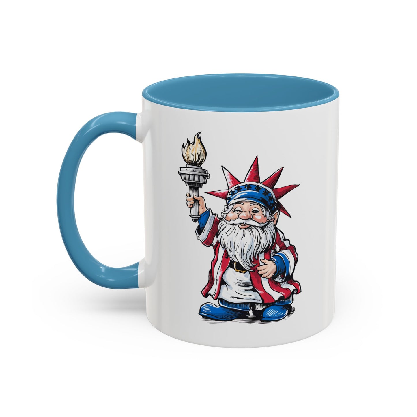 4th of July Mug - American Gnome 7