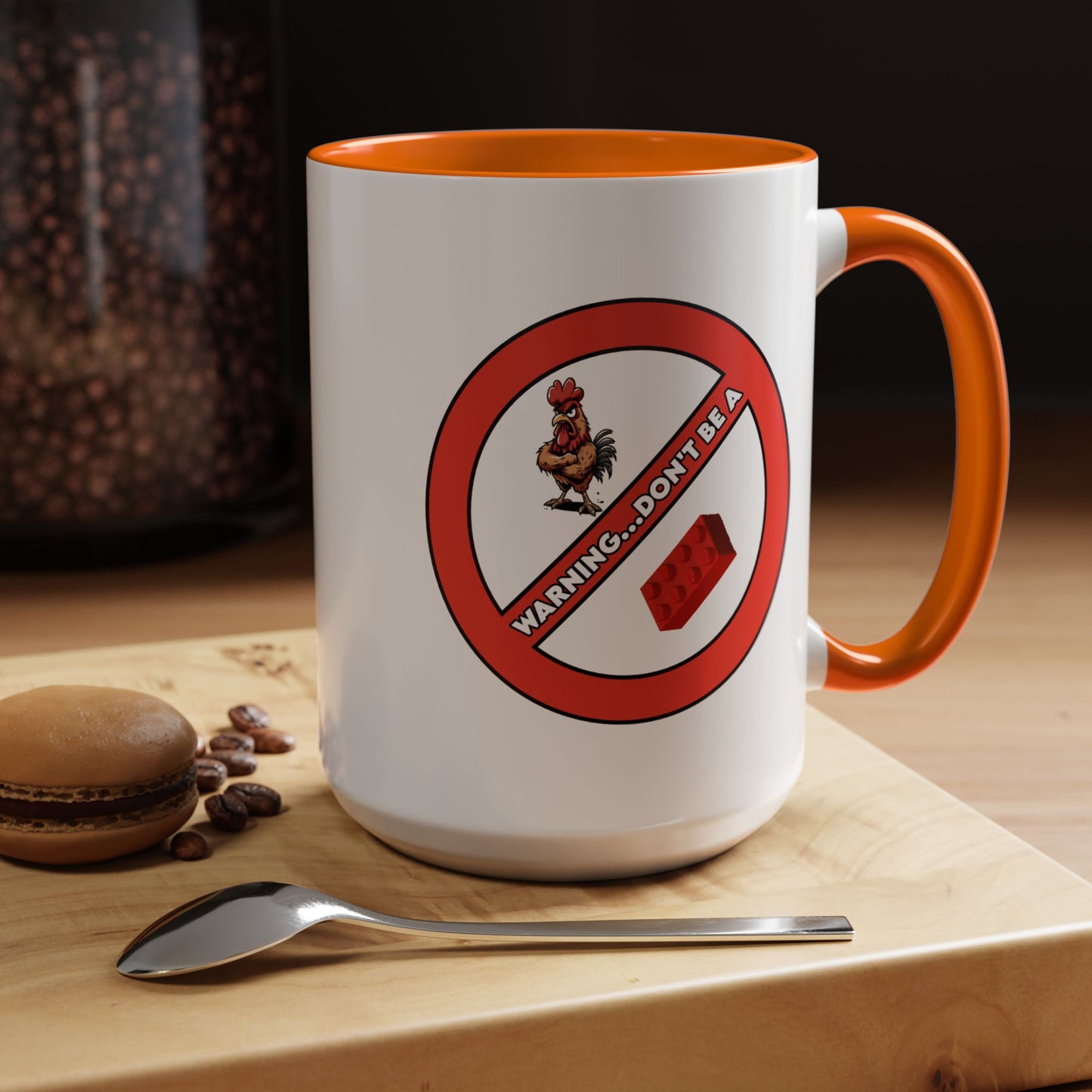 Adult Mug - Warning Don't Be A Cock Blocker
