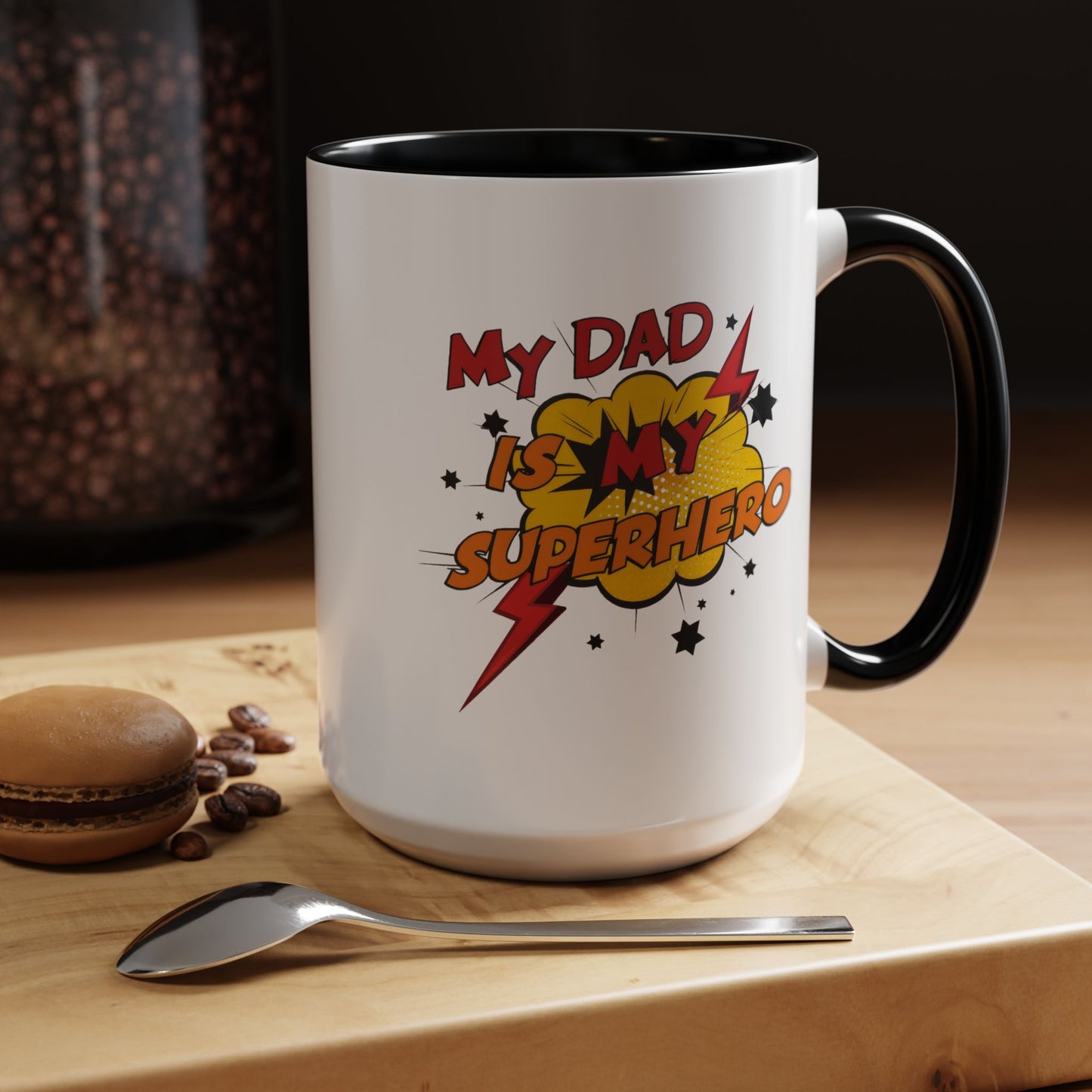 Father's Day Mug - My Dad Superhero