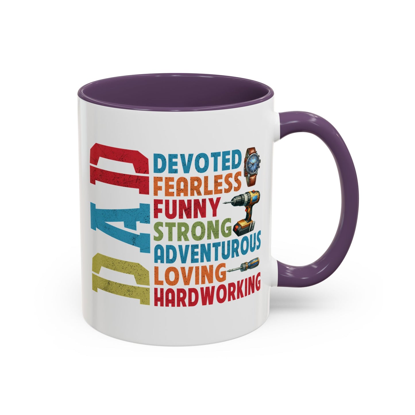 Father's Day Mug - Dad Devoted