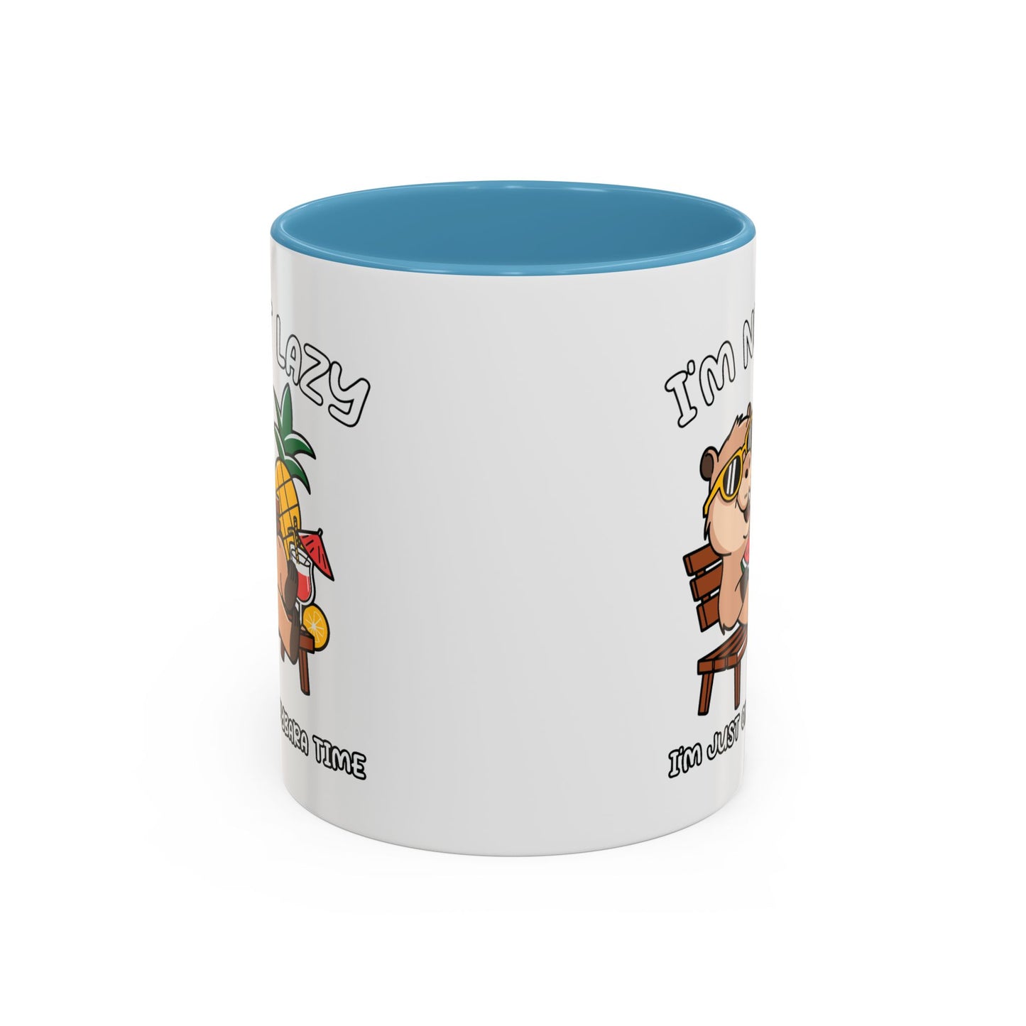 Humor Mug - I'm Not Lazy Capybara