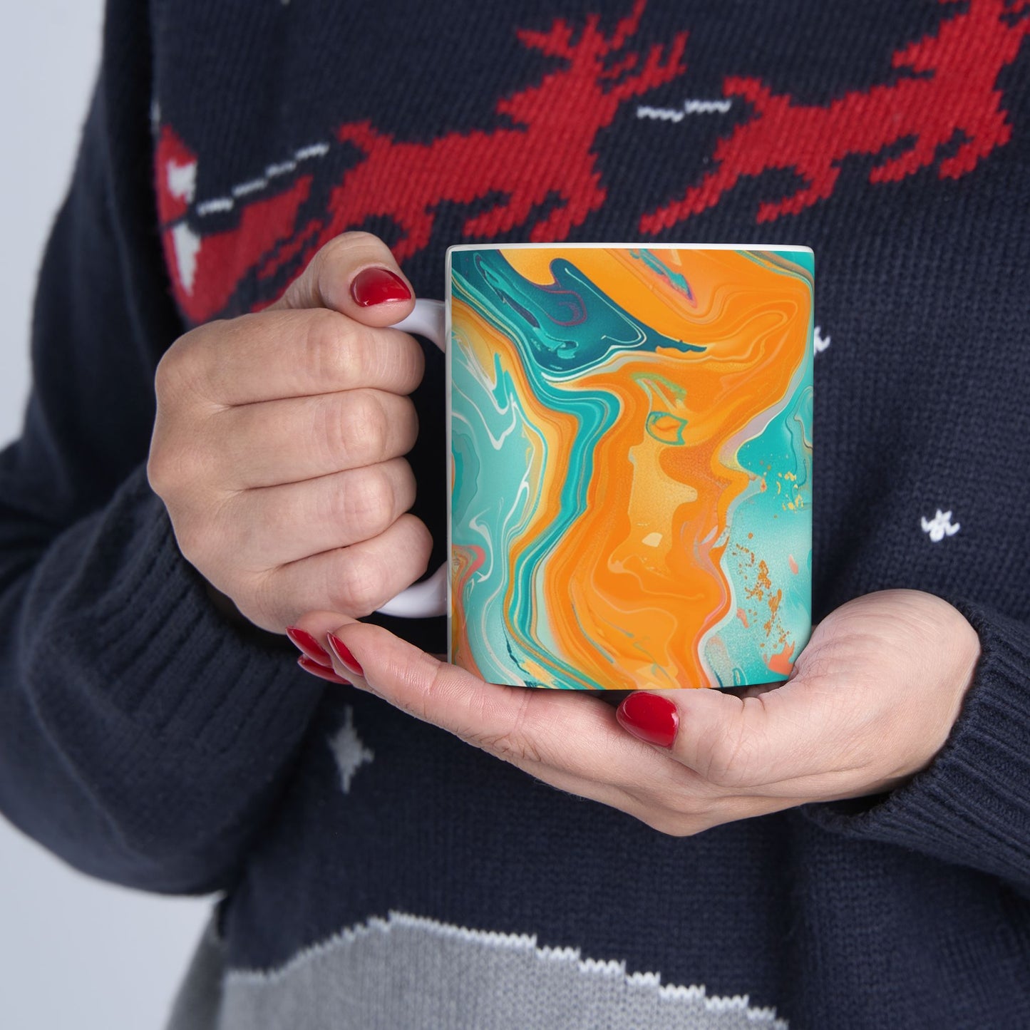 Artisitc Mug - Marble Pattern 2