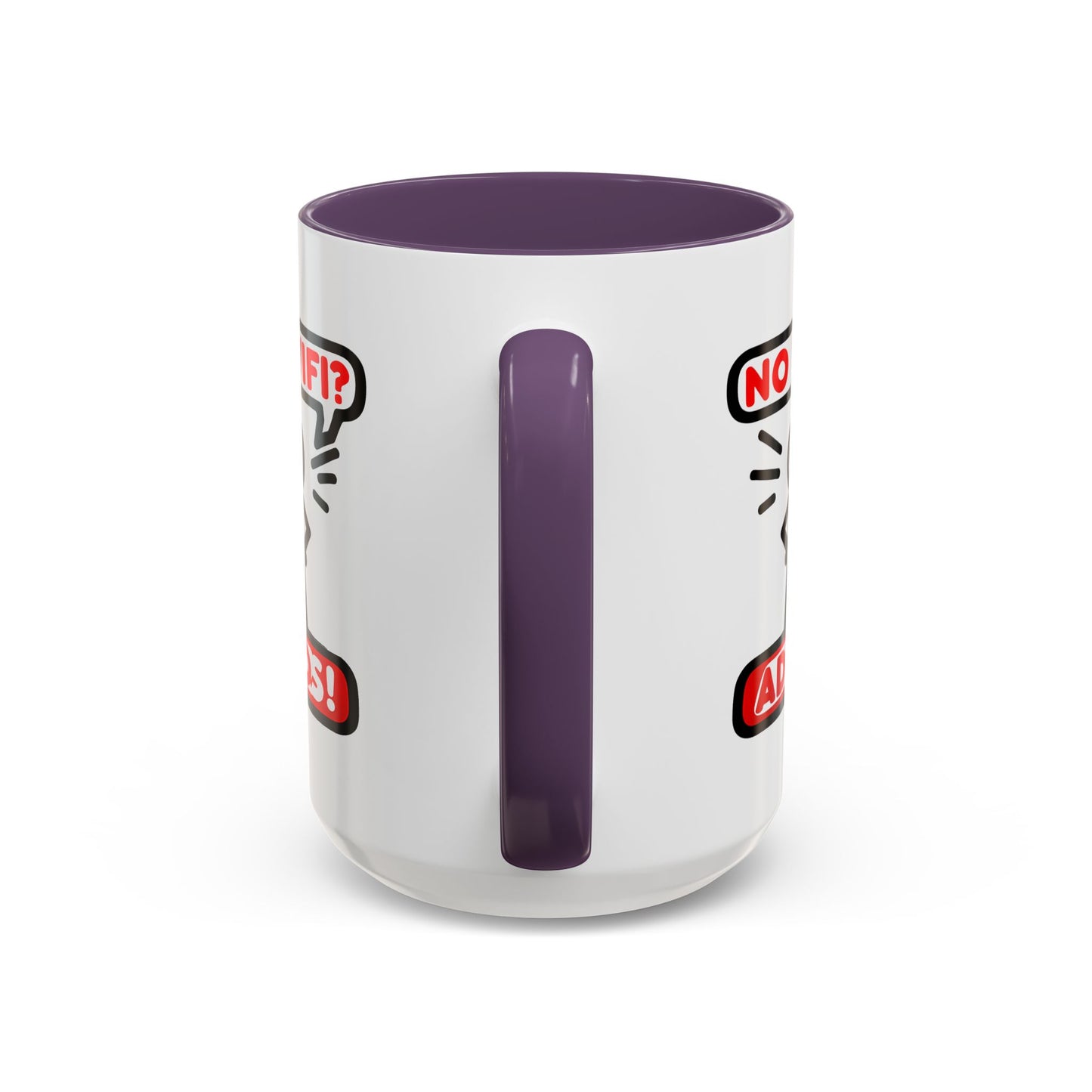 Humor Mug - No Wifi? Adios!