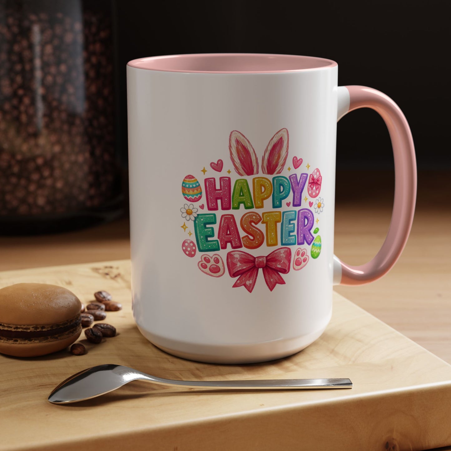 Easter Mug - Bunny Bow