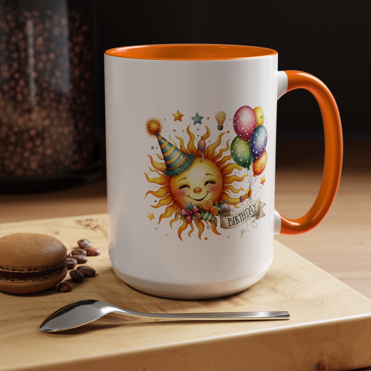 Birthday Mug - Happy Birthday Sun