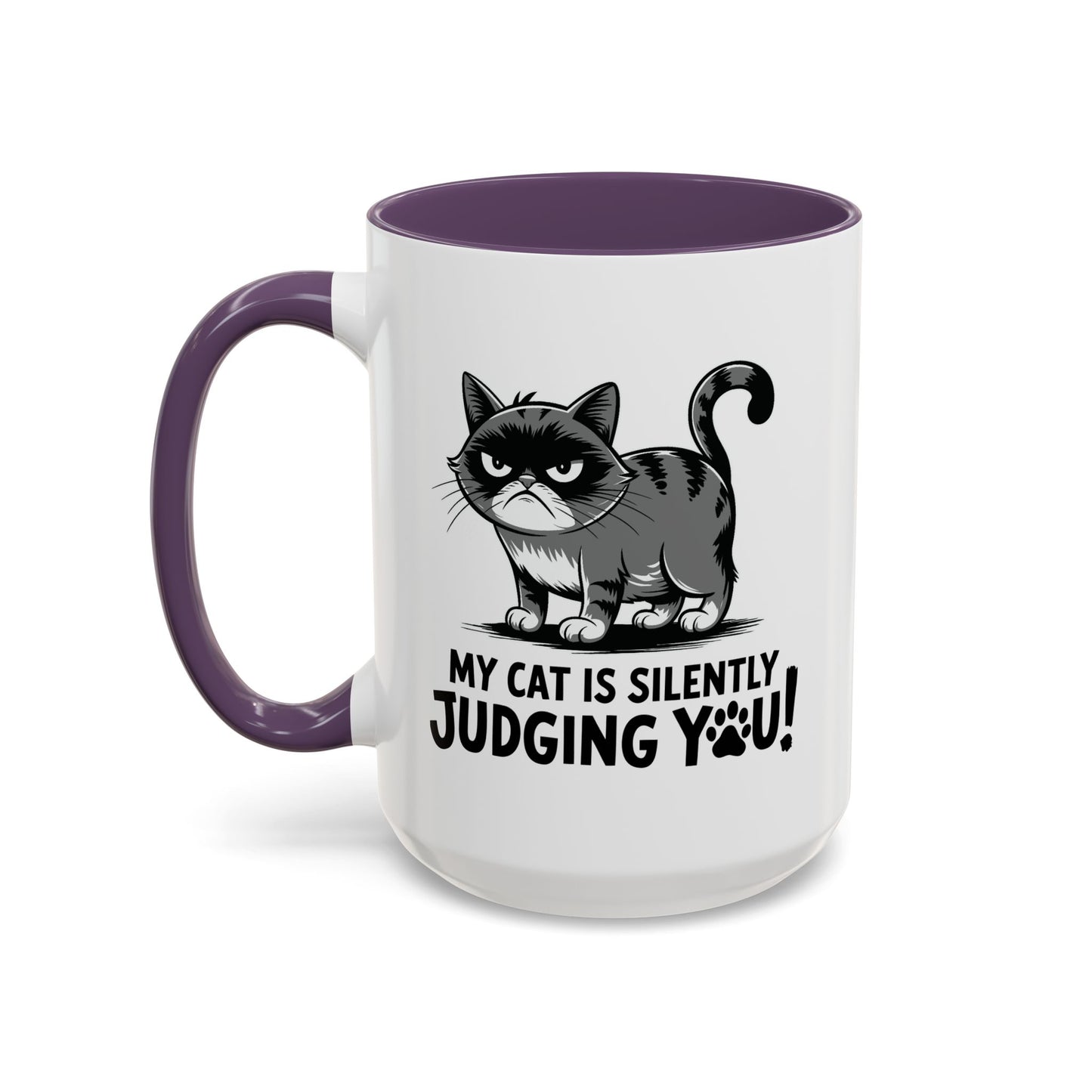 Humor Mug - My Cat is Silently Judging You