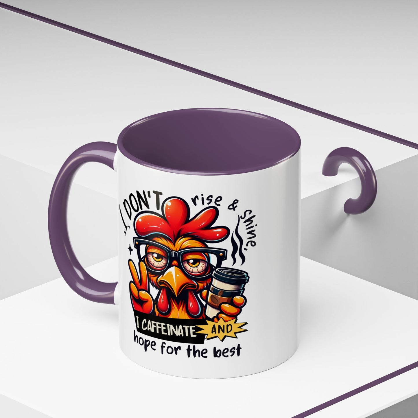 Office Mug - I Don't Rise & Shine