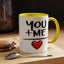 Anniversary Mug - You and Me Red Heart