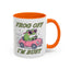 Humor Mug - Frog Off I'm Busy