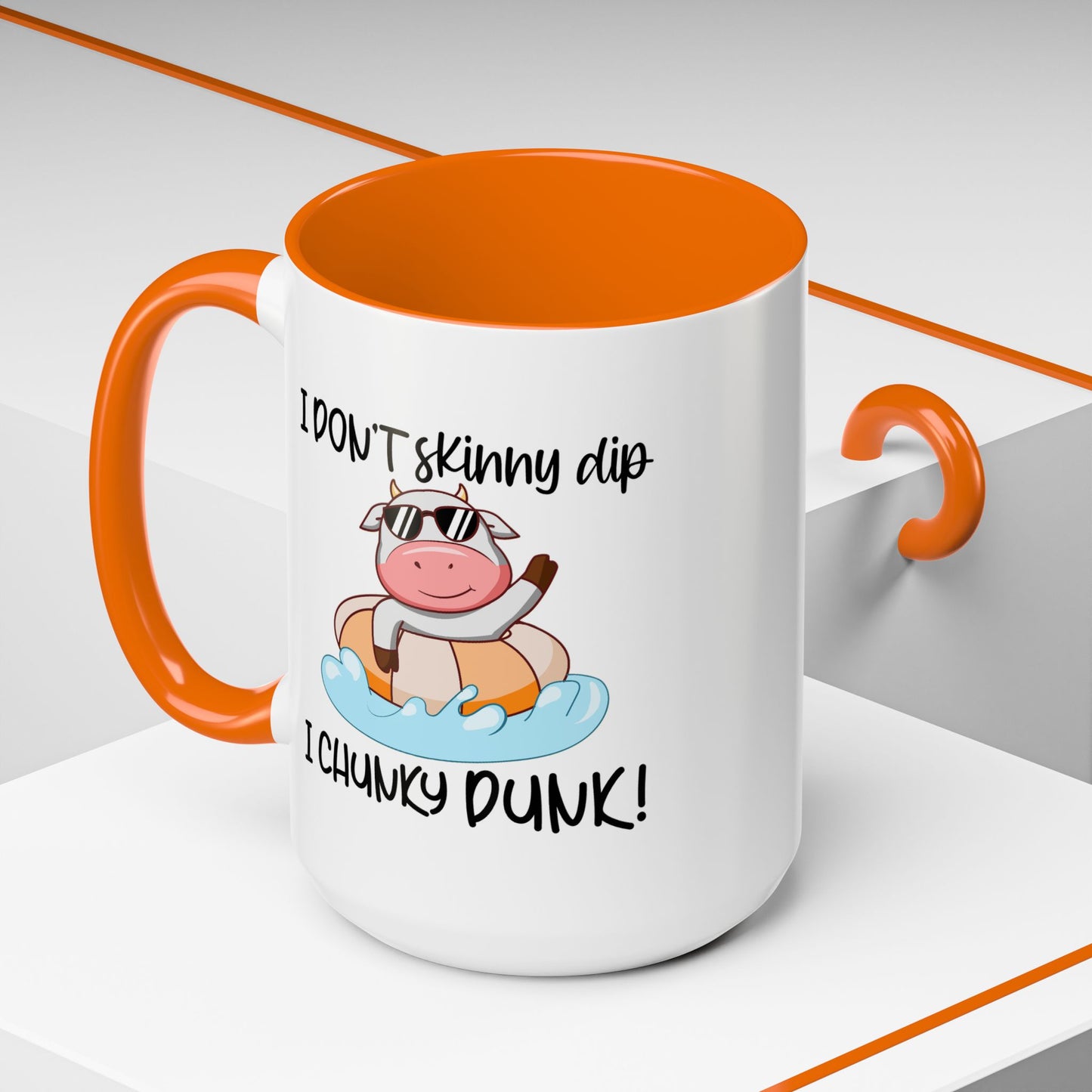 Humor Mug - I Don't Skinny Dip