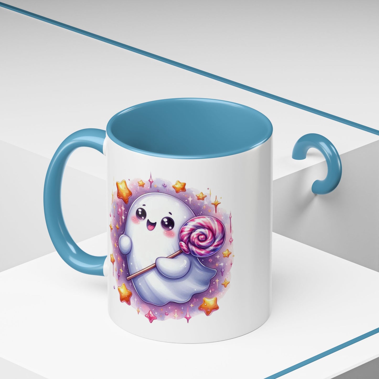 Halloween Mug - Spooky Ghost With Lolly