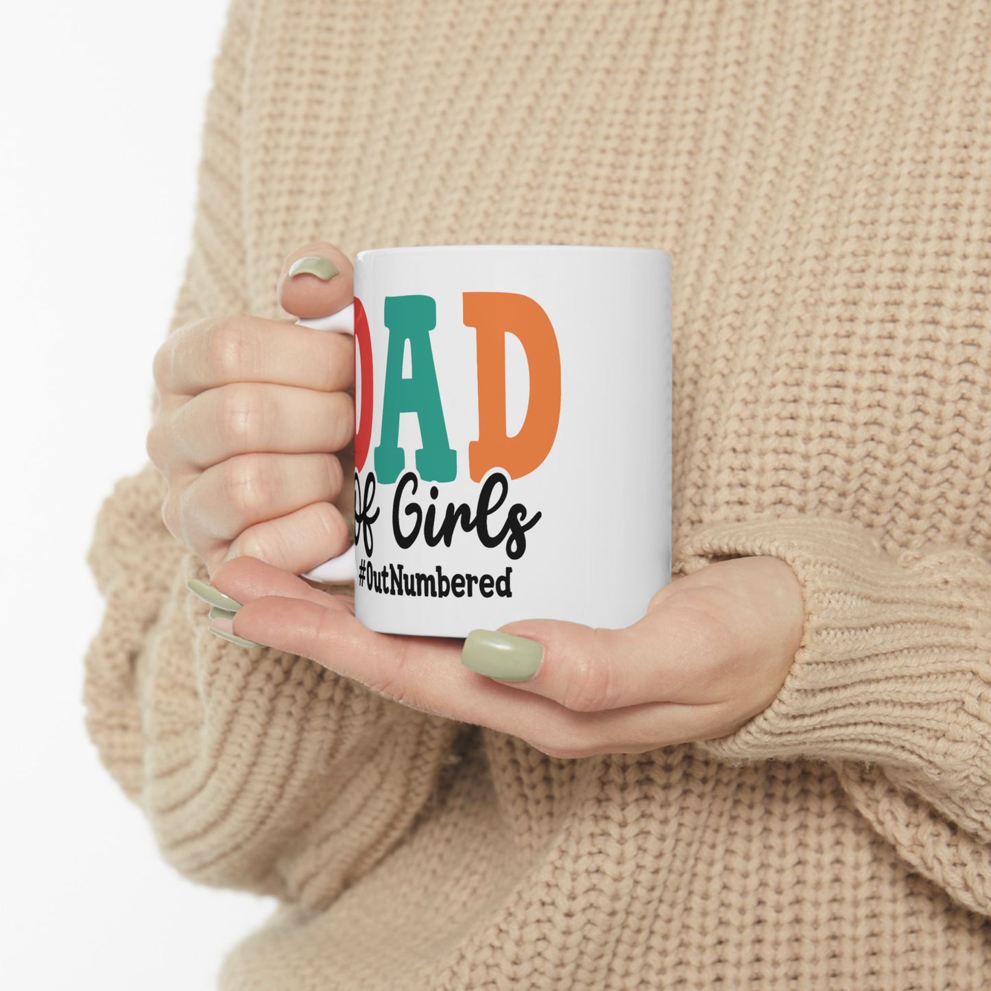 Father's Day Mug - Dad Of Girls