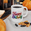 Birthday Mug - Happy Birthday Balloon Text