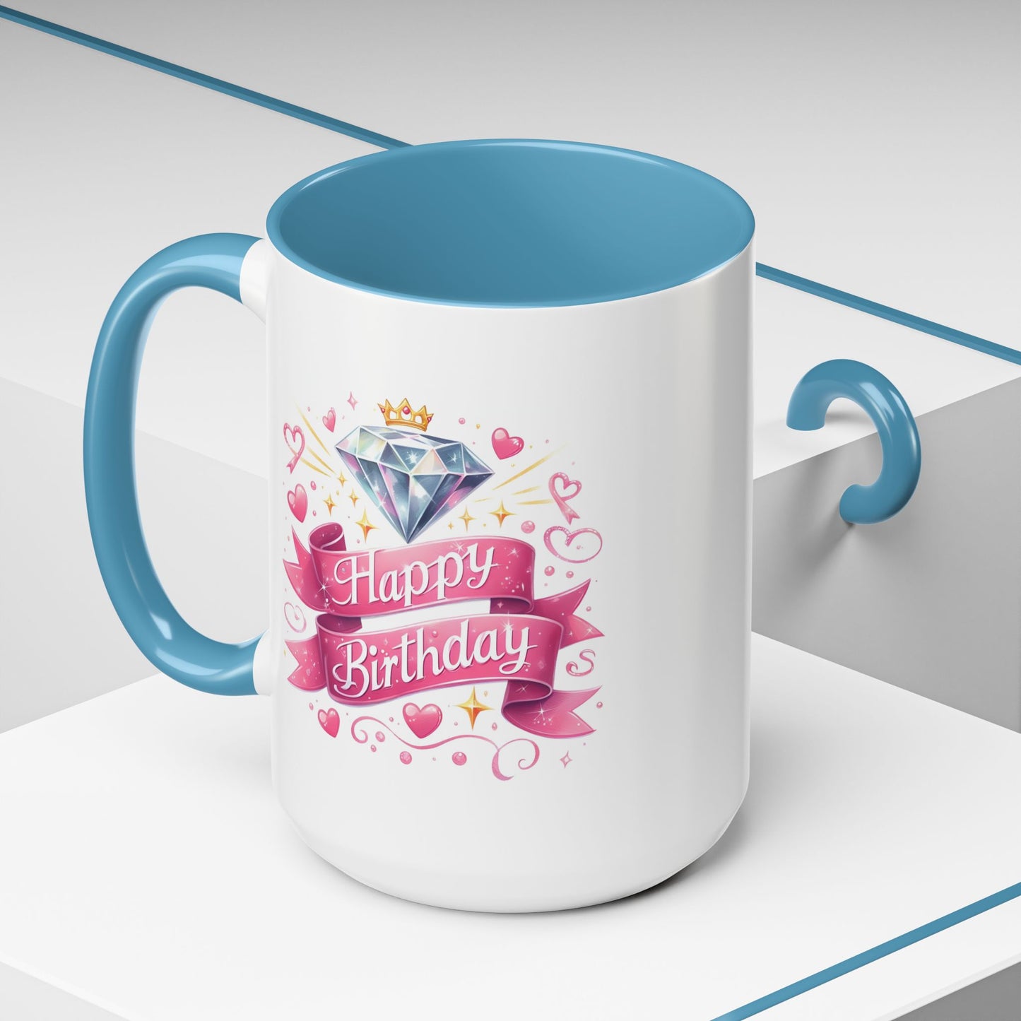 Birthday Mug - Diamond Crown