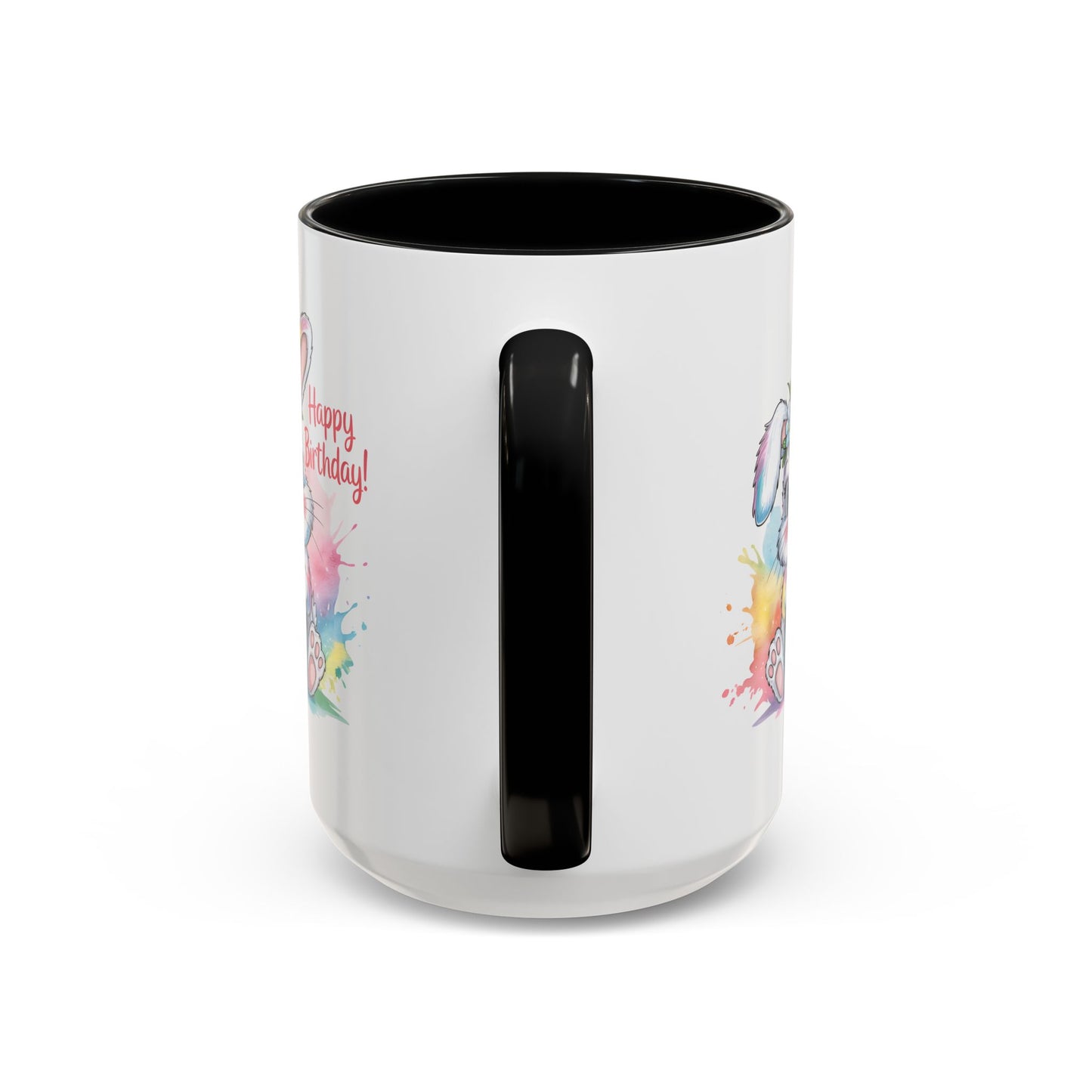 Birthday Mug - Happy Birthday Cute Bunny