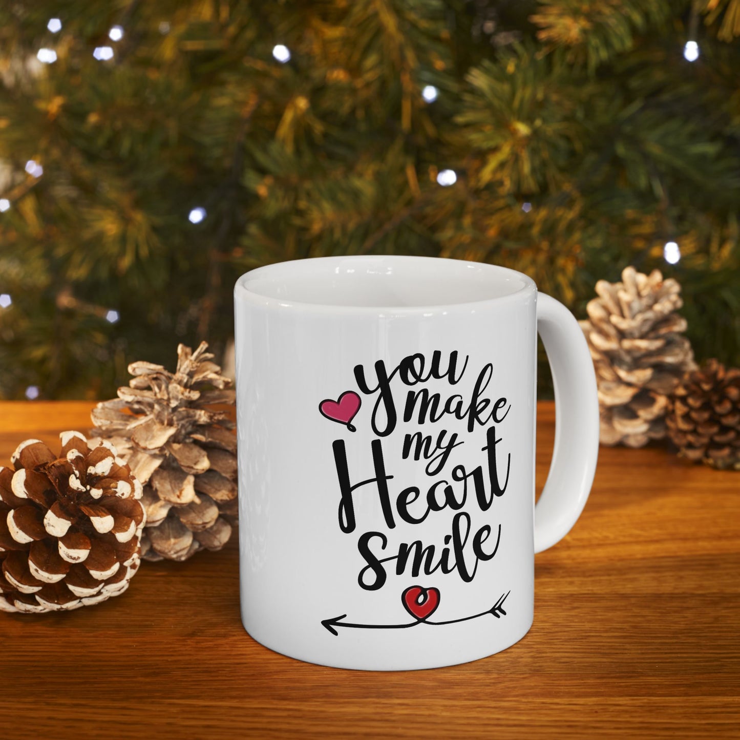 Valentine's Day Mug - You Make My Heart Smile