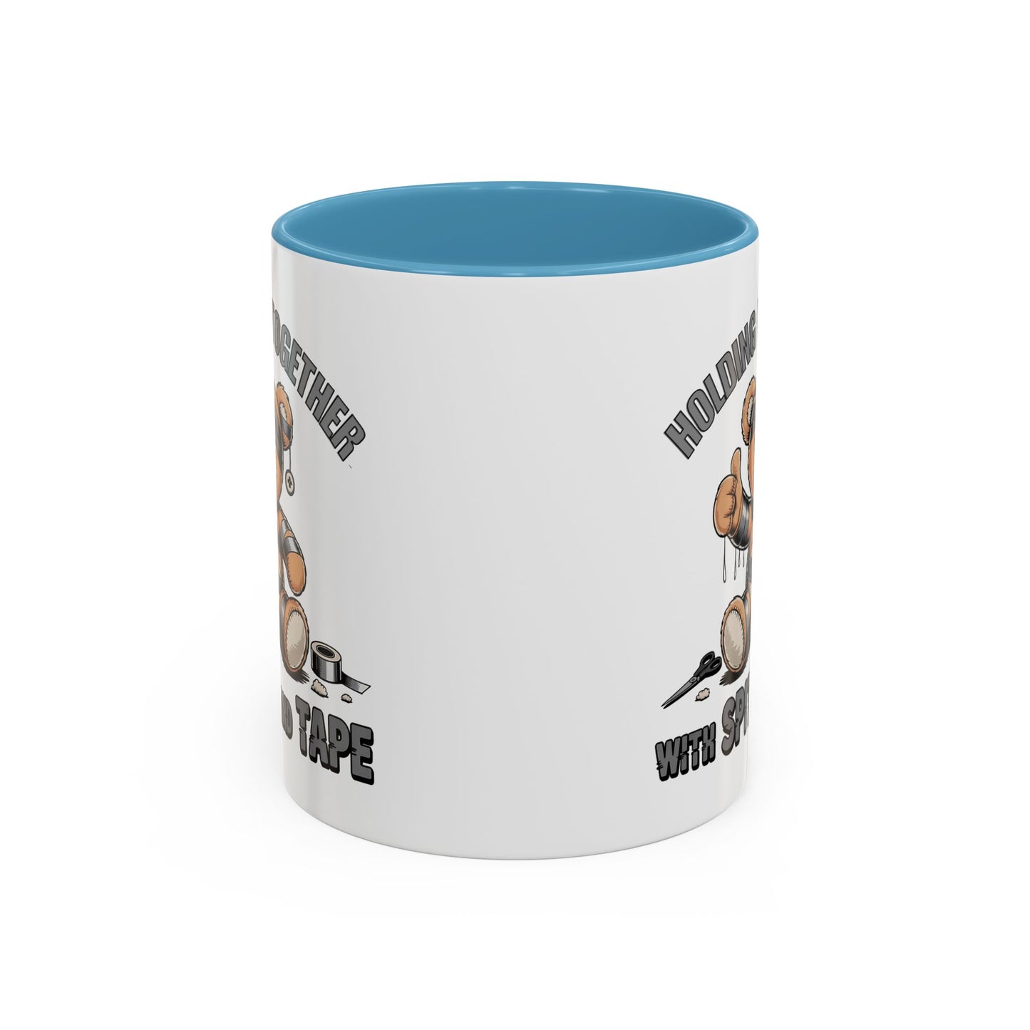 Humor Mug - Holding It Together With Spite & Tape