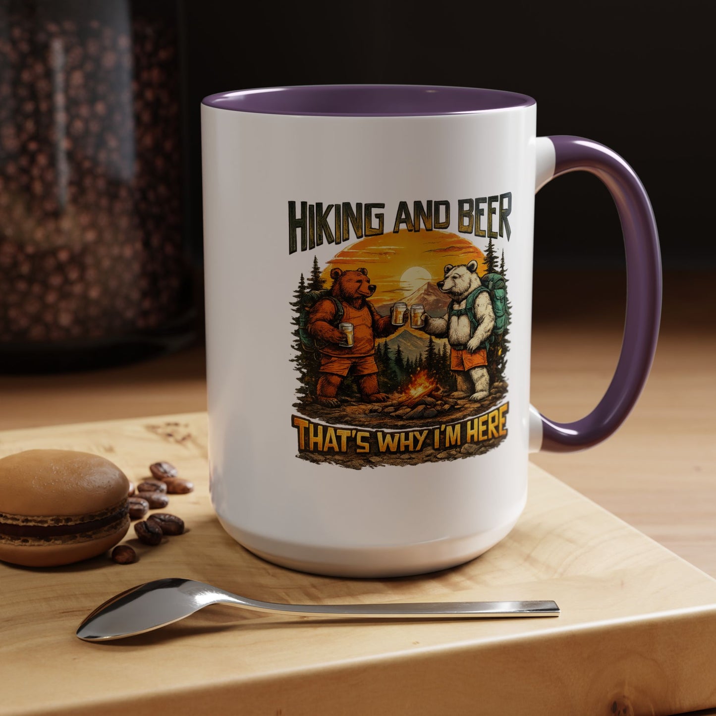 Humor Mug - Hiking and Beer