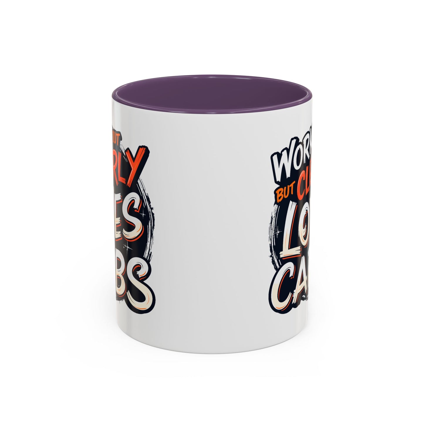 Adult Mug - Works Out But