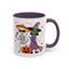 Halloween Mug - Skeleton & Witch