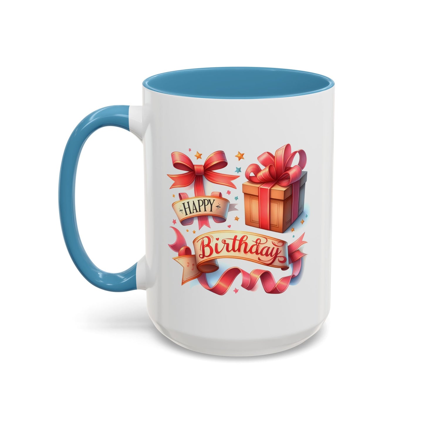 Birthday Mug - Present Ribbon